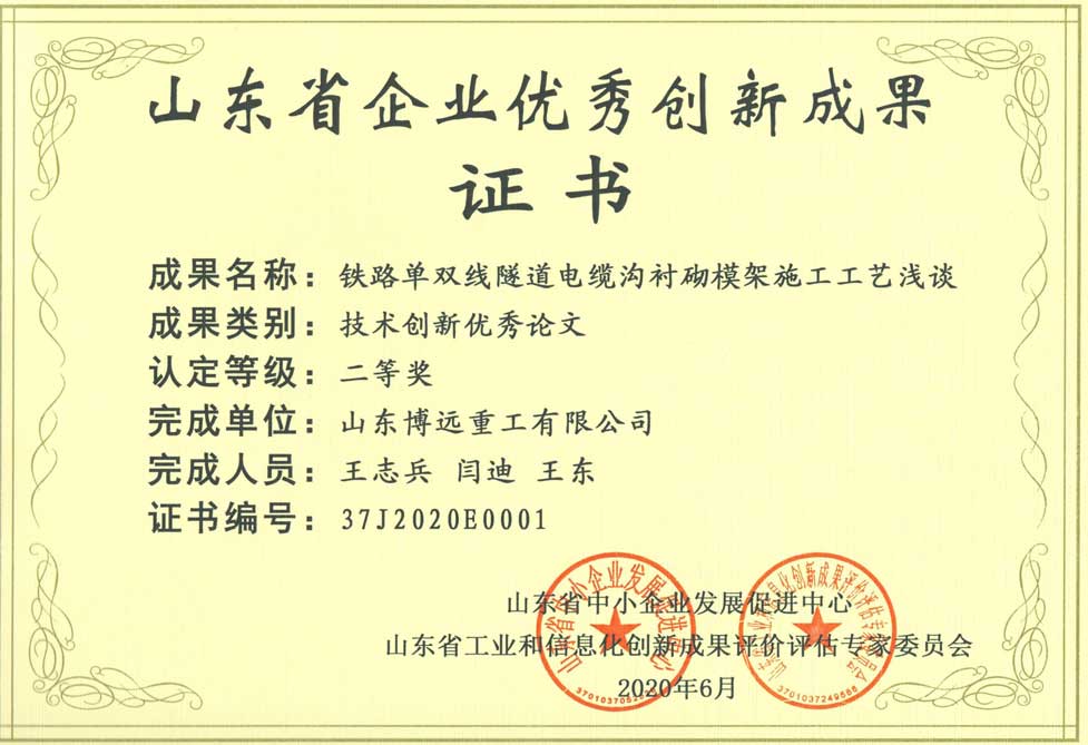 Excellent Papers Award of Boyoun for Railway