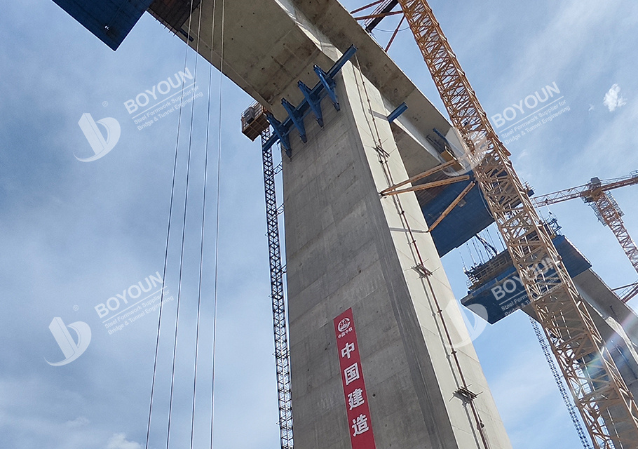 Square Solid Pier Formwork