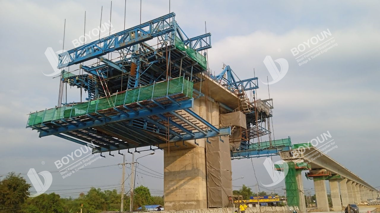 Thailand Lopburi Railway Cantilever Form Traveller 1